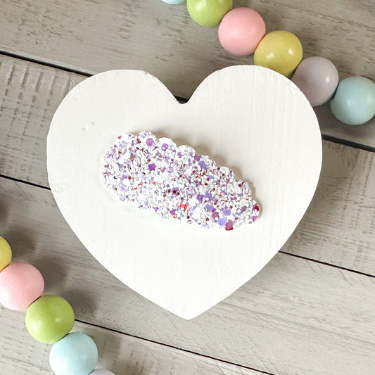 Easter Glitter Clippie