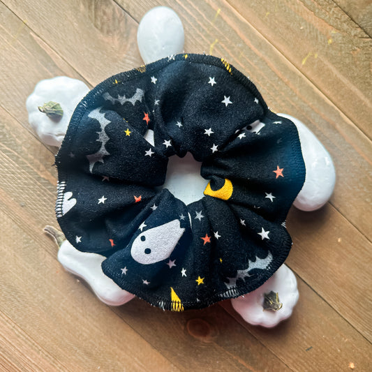 Ghost Flannel Scrunchie