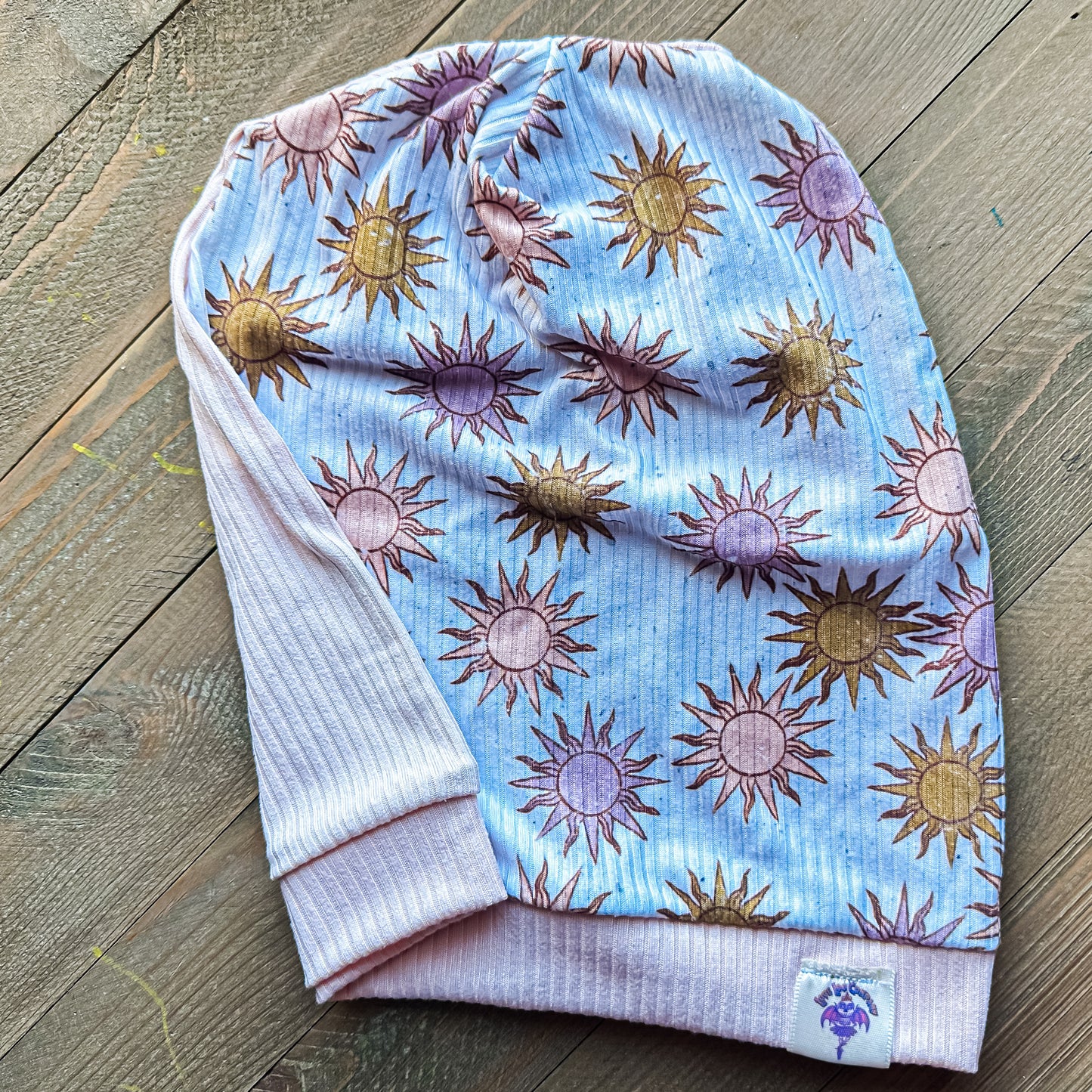 Boho Sun Slouch Beanie